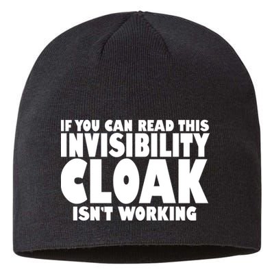 If You Can Read This Invisibility Cloak Isn't Working Sustainable Beanie