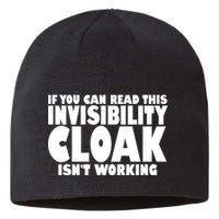 If You Can Read This Invisibility Cloak Isn't Working Sustainable Beanie