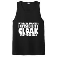 If You Can Read This Invisibility Cloak Isn't Working PosiCharge Competitor Tank