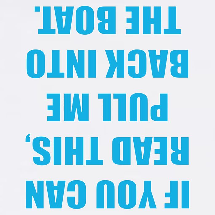If You Can Read This Pull Me Back Into The Boat Garment-Dyed Sweatshirt