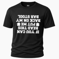 If You Can Read This Put Me Back On My Bar Stool St Patrick's Day Performance Shirt