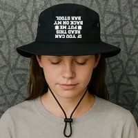 If You Can Read This Put Me Back On My Bar Stool St Patrick's Day Bucket Hat