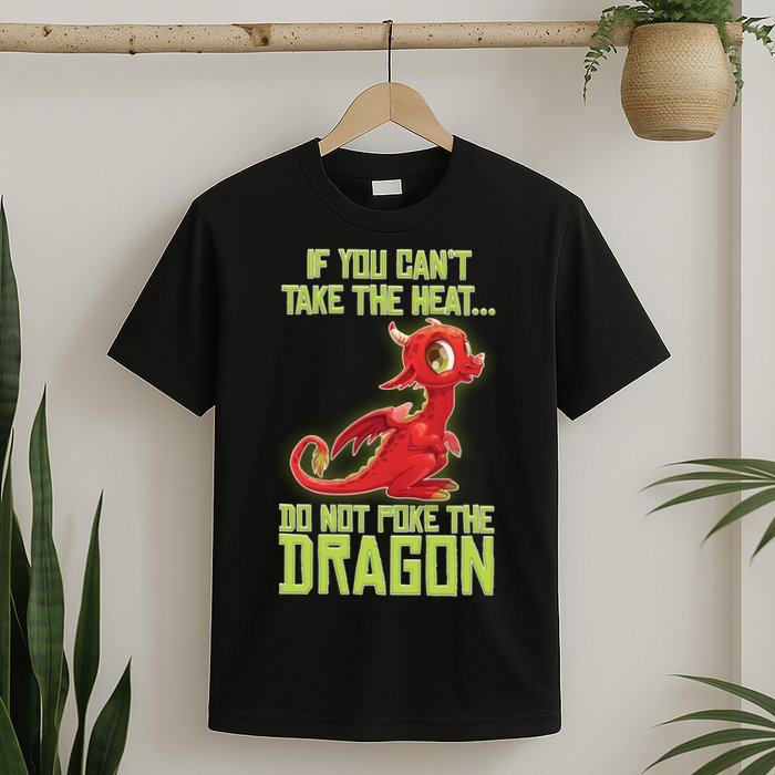 If You Can't Take The Heat, Do Not Poke The Dragon T-Shirt