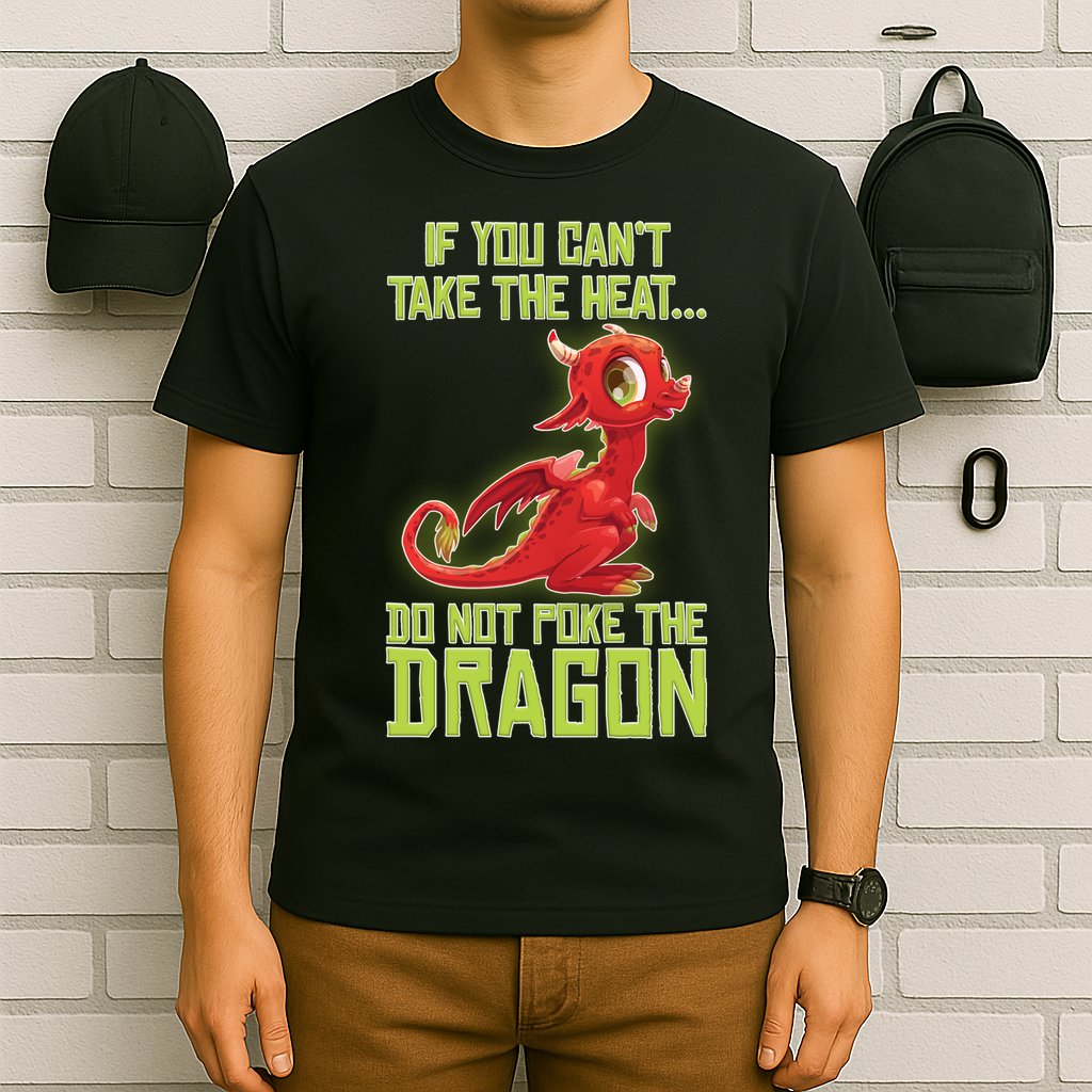 If You Can't Take The Heat, Do Not Poke The Dragon T-Shirt