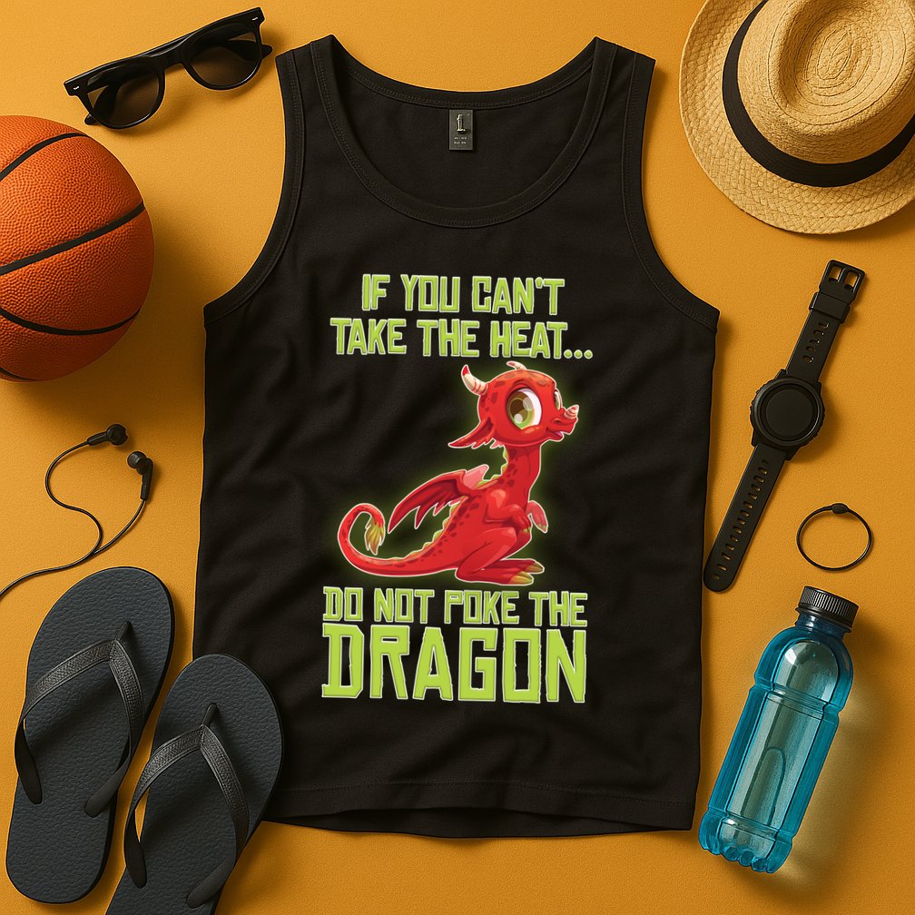 If You Can't Take The Heat, Do Not Poke The Dragon Tank Top