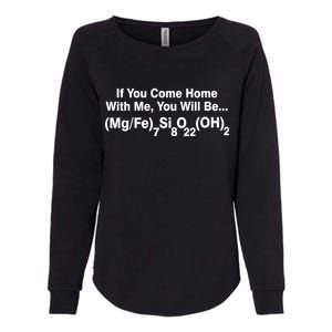 If You Come Home With Me You Will Be Cummingtonite Womens California Wash Sweatshirt