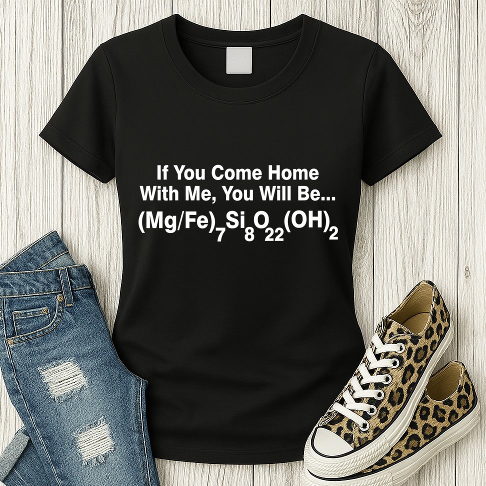 If You Come Home With Me You Will Be Cummingtonite Womens T-Shirt