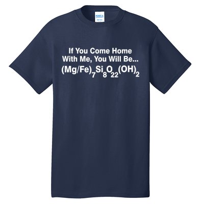 If You Come Home With Me You Will Be Cummingtonite Tall T-Shirt