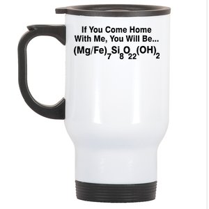 If You Come Home With Me You Will Be Cummingtonite Stainless Steel Travel Mug