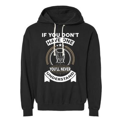 If You Don't Have A Pitbull You'll Never Understand Garment-Dyed Fleece Hoodie