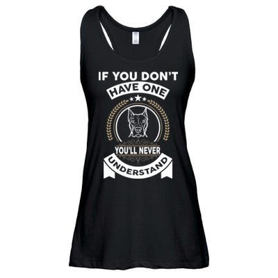 If You Don't Have A Pitbull You'll Never Understand Ladies Essential Flowy Tank