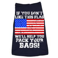 If You Don't Like this Flag Pack Your Bags USA Doggie Tank