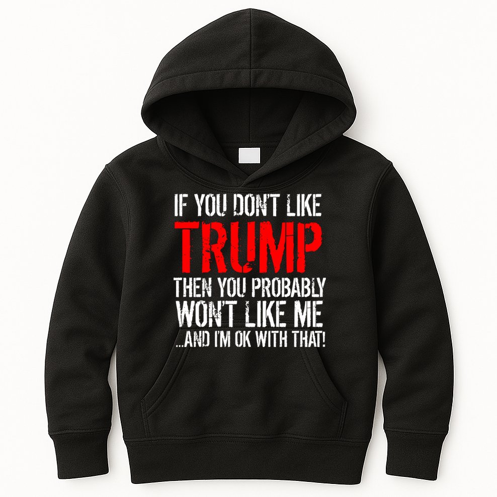 If you don't like Trump Funny Kids Hoodie