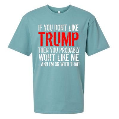 If you don't like Trump Funny Sueded Cloud Jersey T-Shirt