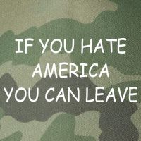 If You Hate American You Can Leave Legacy Tie Dye Trucker Hat