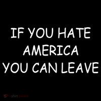 If You Hate American You Can Leave Sustainable Bucket Hat