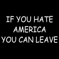 If You Hate American You Can Leave Flatbill Hat