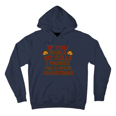 If You Jingle My Bells I Promise You A White Christmas Hoodie