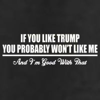 If You Like Trump You Won't Like Me Garment-Dyed Heavyweight T-Shirt