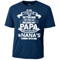 If You Mess With Papa You Better Run For Your Life Performance Shirt