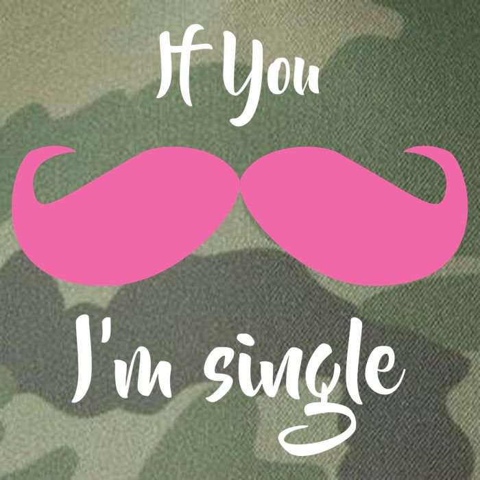 If You Moustache I'm Single Valentine's Day Legacy Tie Dye Trucker Hat