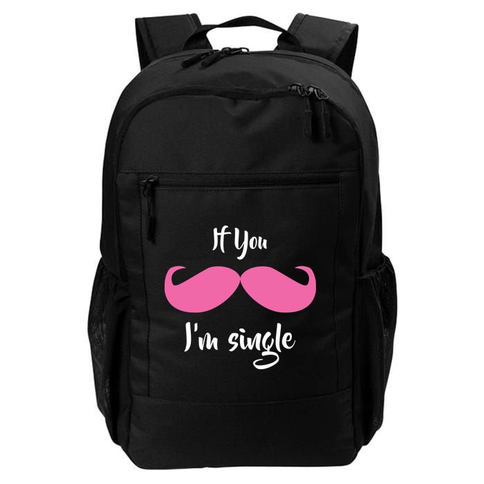 If You Moustache I'm Single Valentine's Day Backpack