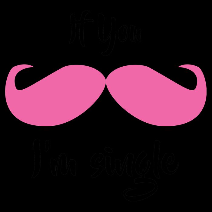 If You Moustache I'm Single Valentine's Day 16oz Travel Tumbler