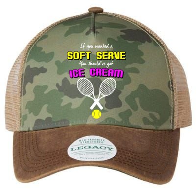 If You Wanted A Soft Server You Should've Got Ice Cream   Legacy Tie Dye Trucker Hat