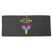 If You Wanted A Soft Server You Should've Got Ice Cream   Large Microfiber Waffle Golf Towel