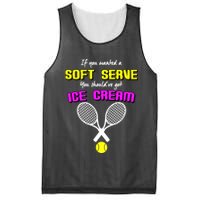 If You Wanted A Soft Server You Should've Got Ice Cream   Mesh Reversible Basketball Jersey Tank