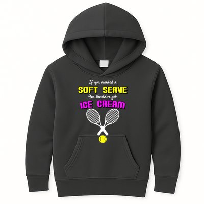 If You Wanted A Soft Server You Should've Got Ice Cream   Kids Hoodie