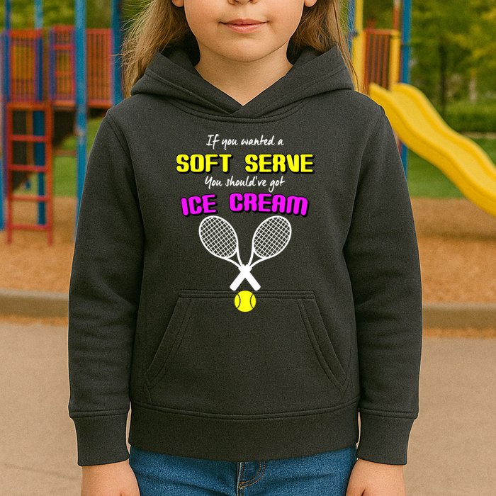If You Wanted A Soft Server You Should've Got Ice Cream   Kids Hoodie