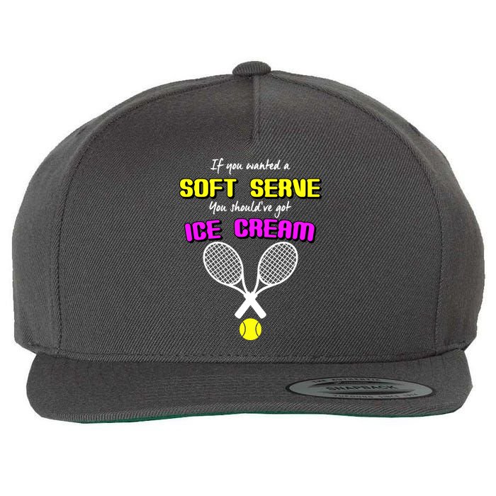 If You Wanted A Soft Server You Should've Got Ice Cream   Wool Snapback Cap