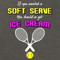 If You Wanted A Soft Server You Should've Got Ice Cream   Cotton Canvas Backpack