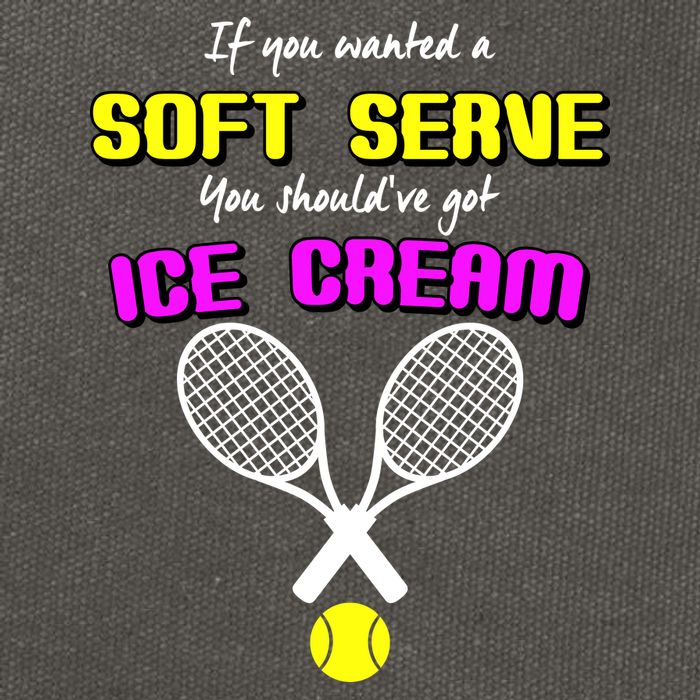 If You Wanted A Soft Server You Should've Got Ice Cream   Cotton Canvas Backpack