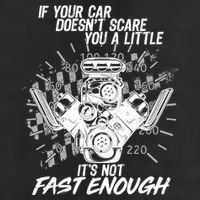If Your Car Never Scares You t's Not Fast Enough  7 Panel Mesh Trucker Snapback Hat