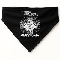 If Your Car Never Scares You t's Not Fast Enough  USA-Made Doggie Bandana