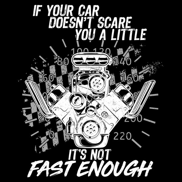 If Your Car Never Scares You t's Not Fast Enough  Backpack