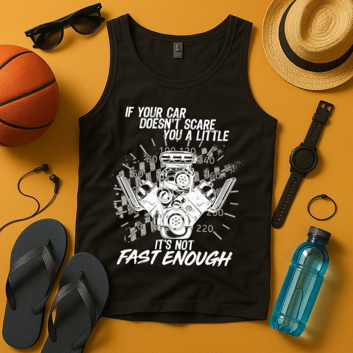 If Your Car Never Scares You t's Not Fast Enough  Tank Top