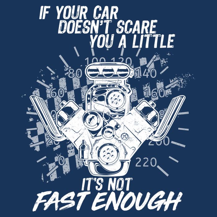 If Your Car Never Scares You t's Not Fast Enough  Infant Baby Jersey Bodysuit