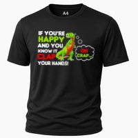 If You're Happy and You Know It Clap Your Hands T-Rex Performance Shirt