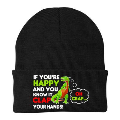 If You're Happy and You Know It Clap Your Hands T-Rex Beanie