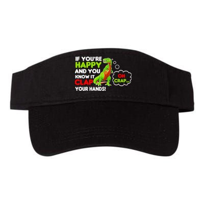 If You're Happy and You Know It Clap Your Hands T-Rex Visor