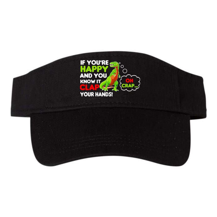If You're Happy and You Know It Clap Your Hands T-Rex Visor