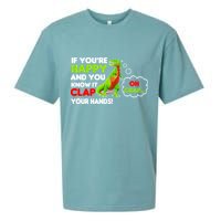 If You're Happy and You Know It Clap Your Hands T-Rex Sueded Cloud Jersey T-Shirt