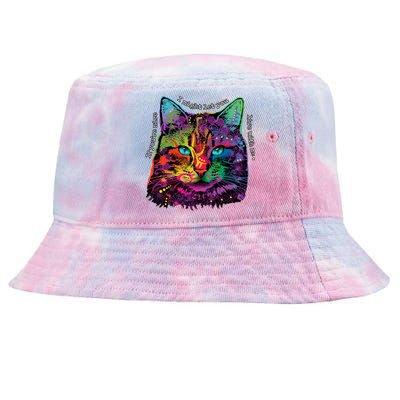 If You're Nice Cat Funny Tie-Dyed Bucket Hat