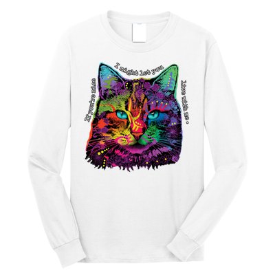 If You're Nice Cat Funny Long Sleeve Shirt