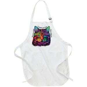 If You're Nice Cat Funny Full-Length Apron With Pockets