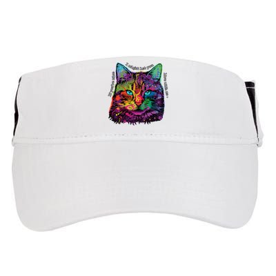 If You're Nice Cat Funny Adult Drive Performance Visor