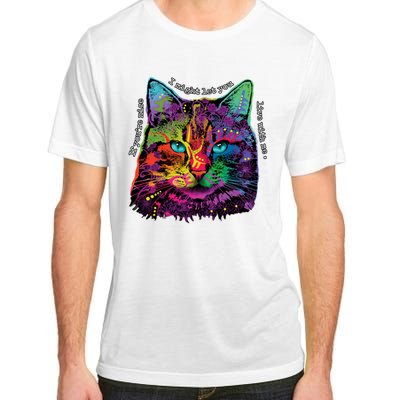 If You're Nice Cat Funny Adult ChromaSoft Performance T-Shirt